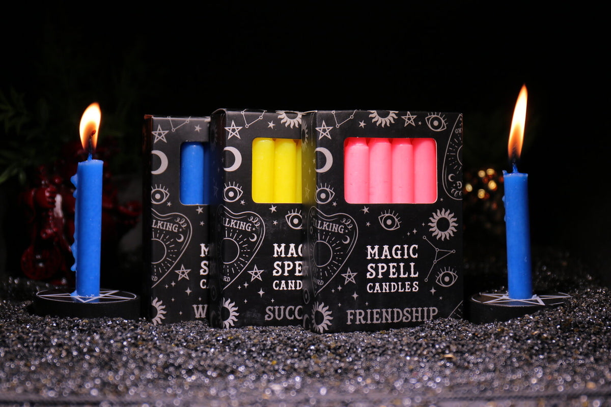 Spell Ritual Tea Light Candles Crystal Wonderland