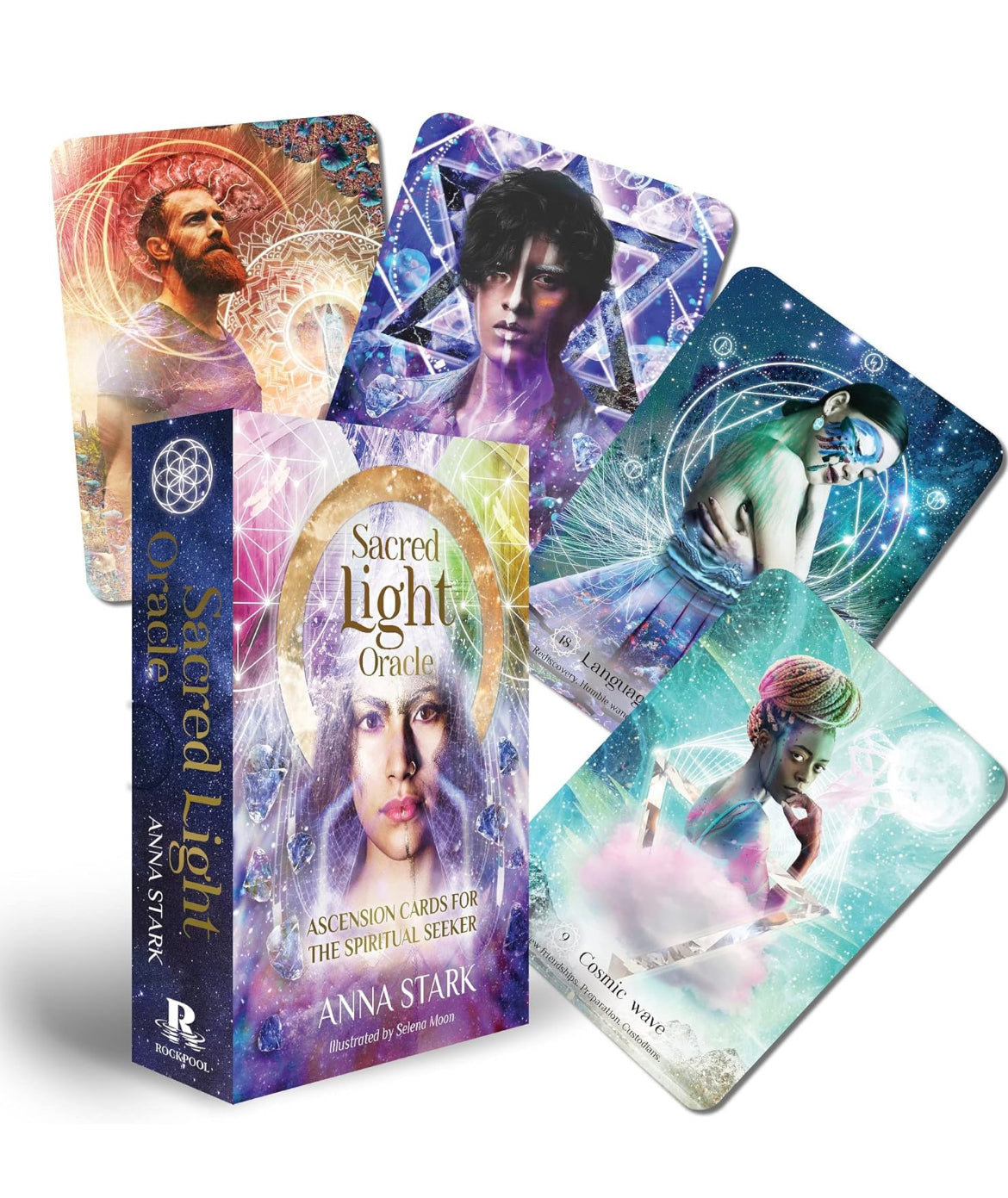 Sacred Light Oracle Ascension cards for the spiritual seeker