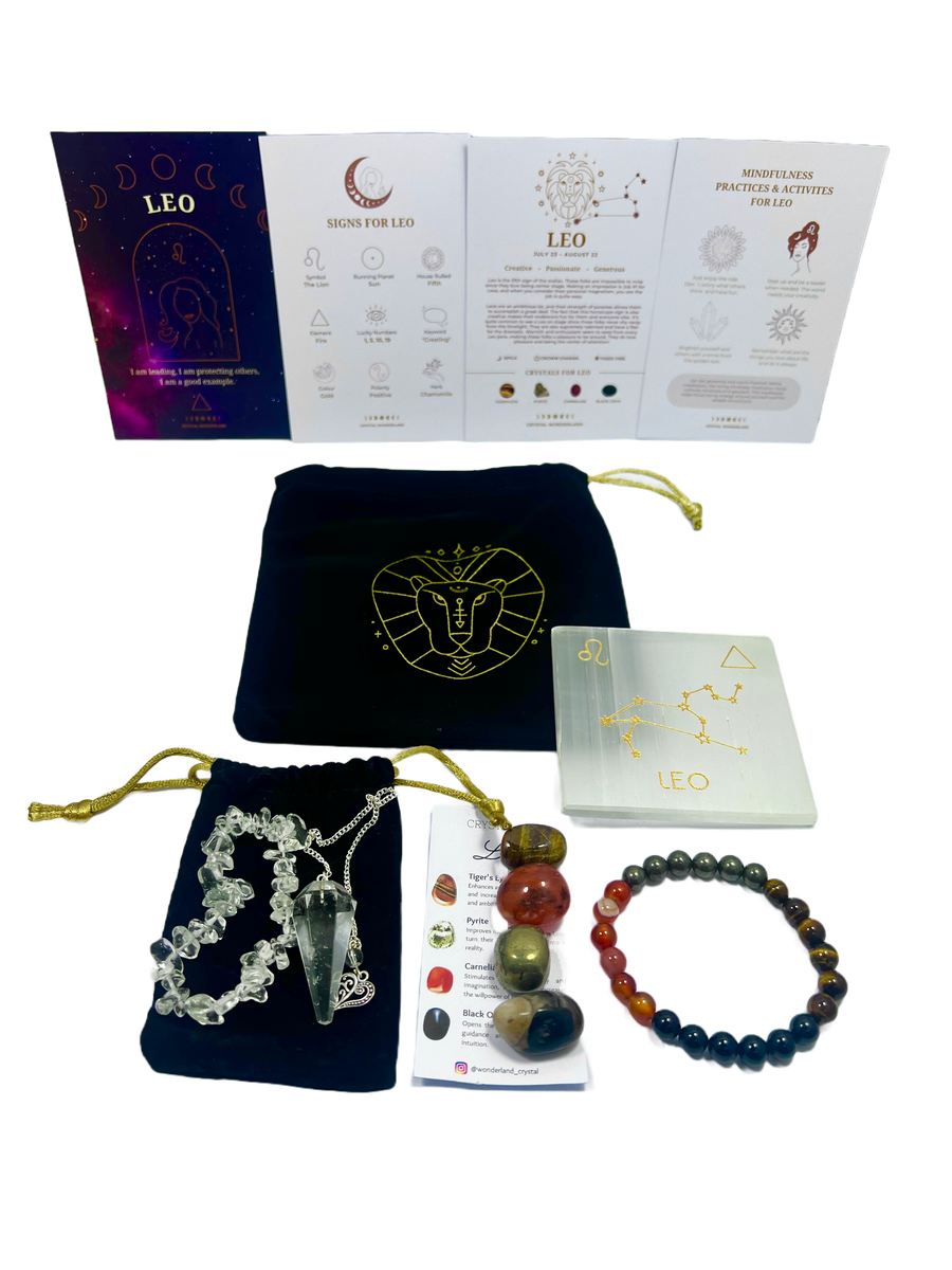 Crystal Wonderland Zodiac Crystal Set Leo
