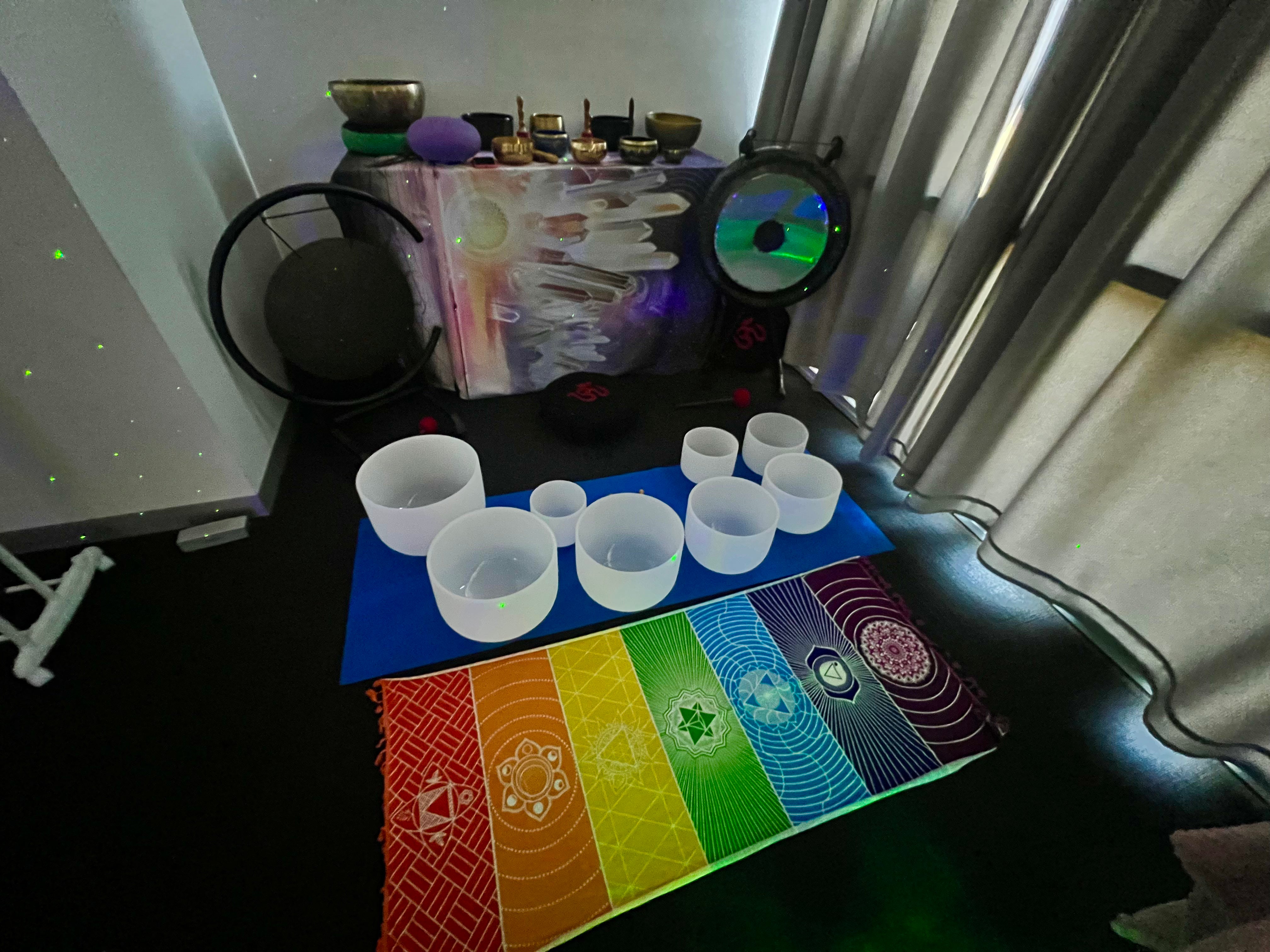 Reiki Healing Session with Colour Therapy