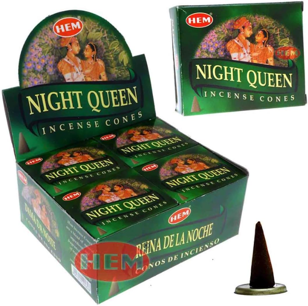 120x HEM Night Queen Incense Cones