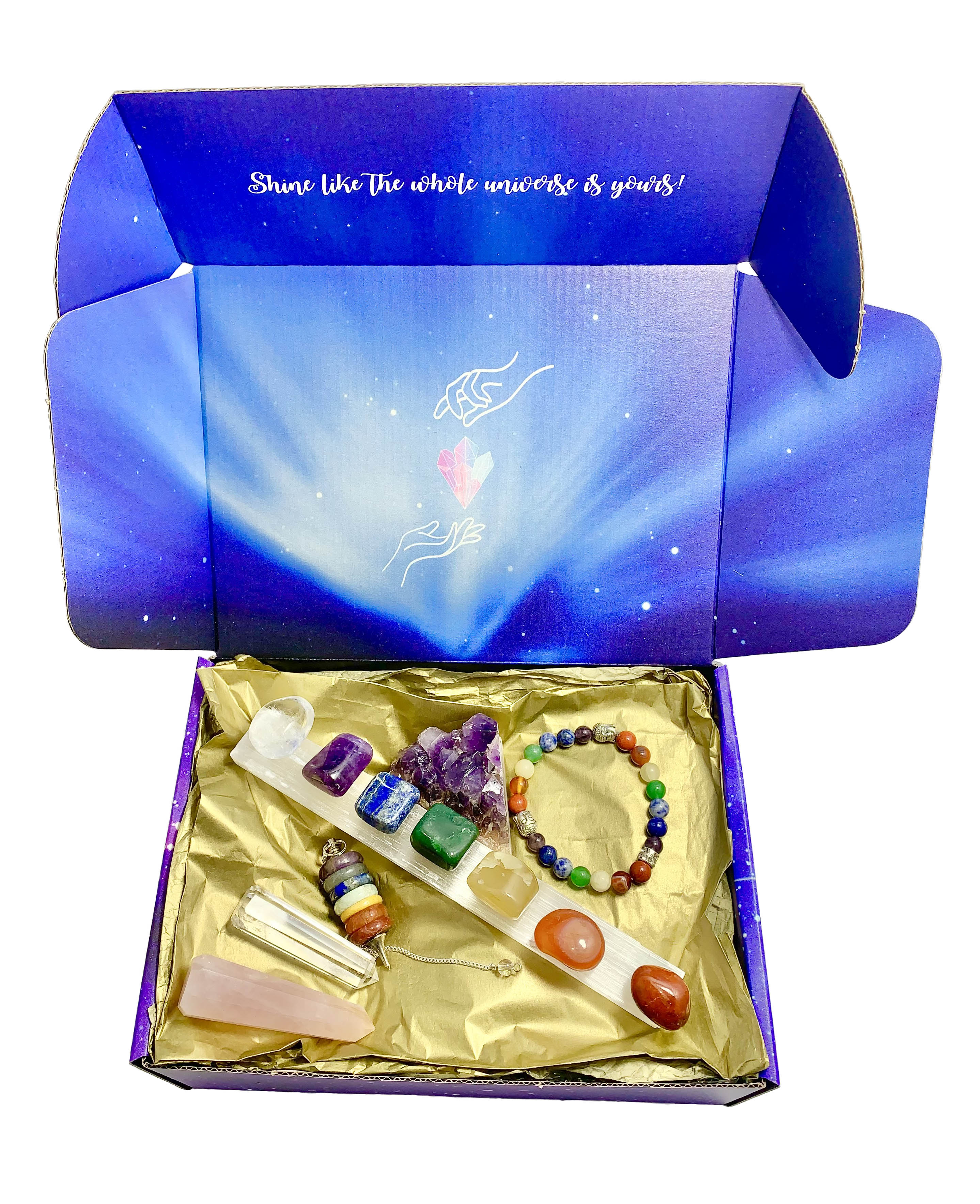 The Balance Box Crystal Gift Set