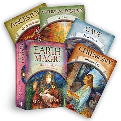 Earth Magic Oracle Cards By Steven D. Farmer Card Deck