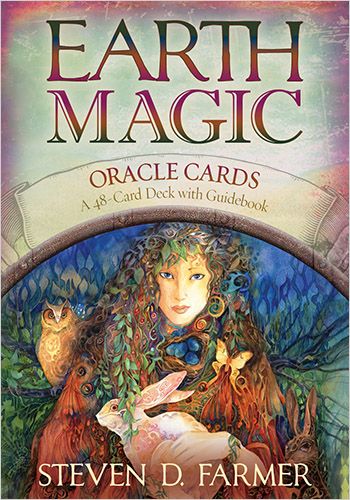 Earth Magic Oracle Cards By Steven D. Farmer Card Deck