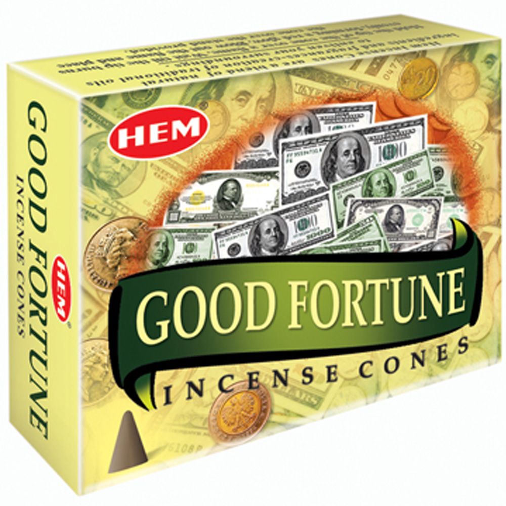 120x Hem Good Fortune Incense Cones