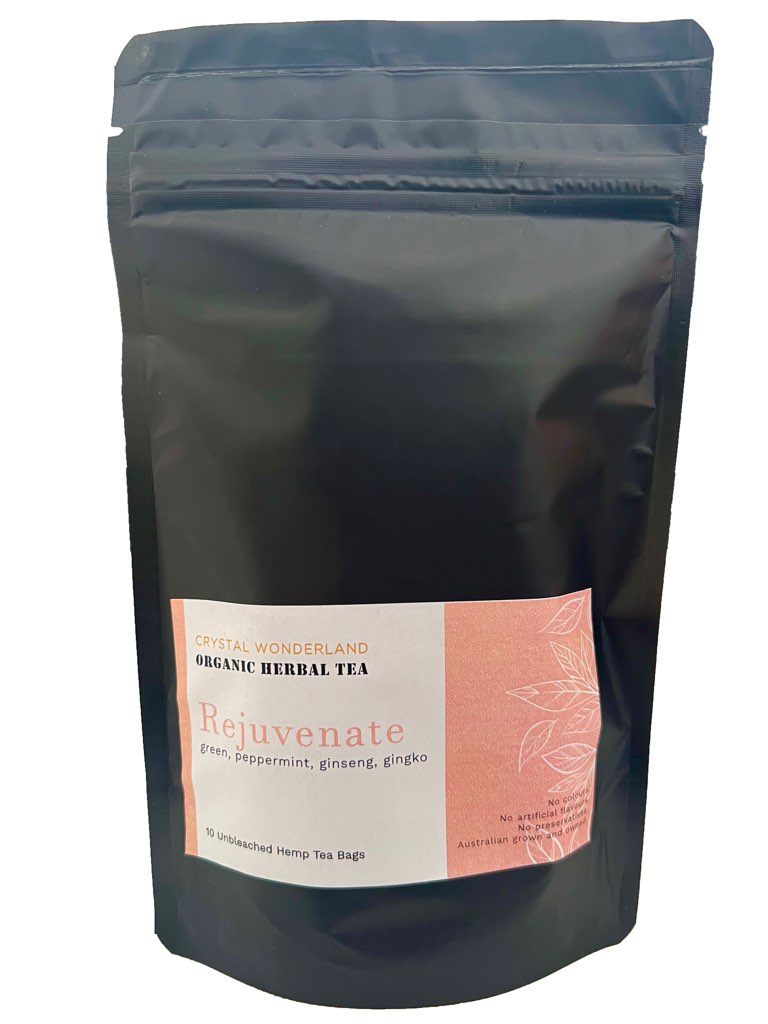 Crystal Wonderland Organic Herbal Tea - Rejuvenate
