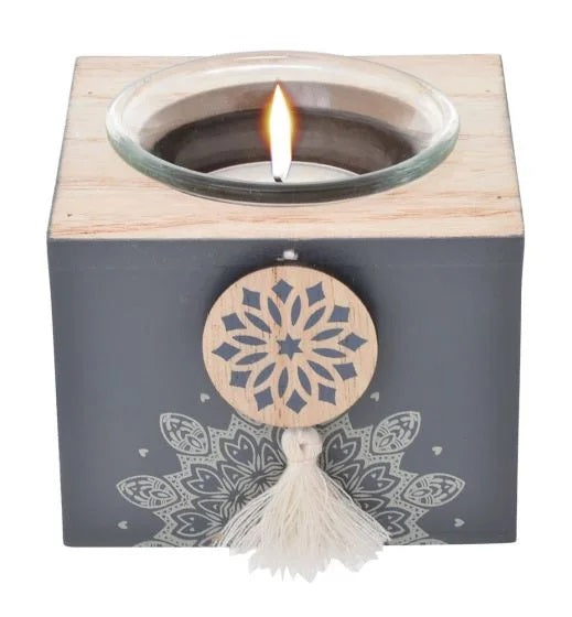 Mandala Boho Tealight Candle Holder