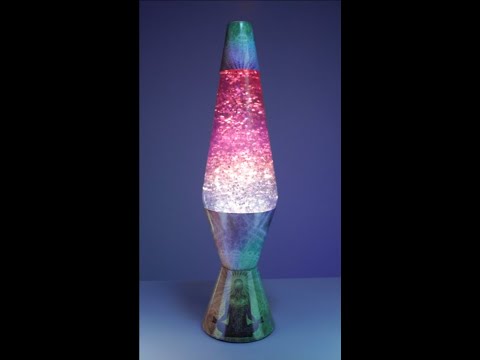 Zen Diamond Glitter Lamp - Lava Volcano Lamp