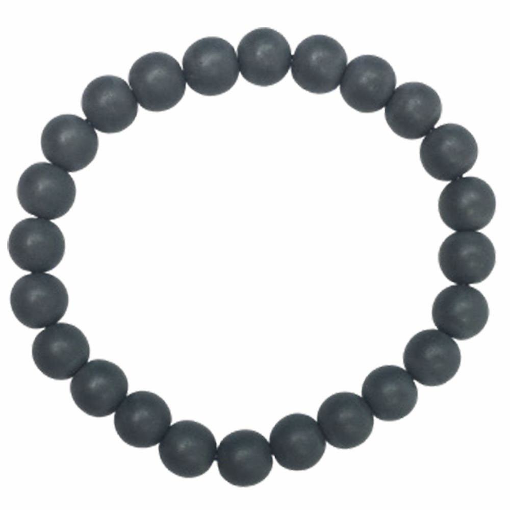 Hematite Matte Bracelet 8mm