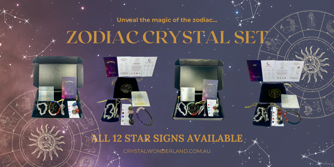 Crystal Wonderland Zodiac Crystal Set Sagittarius