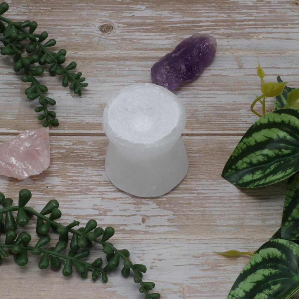 Selenite Sphere Stand 5cm