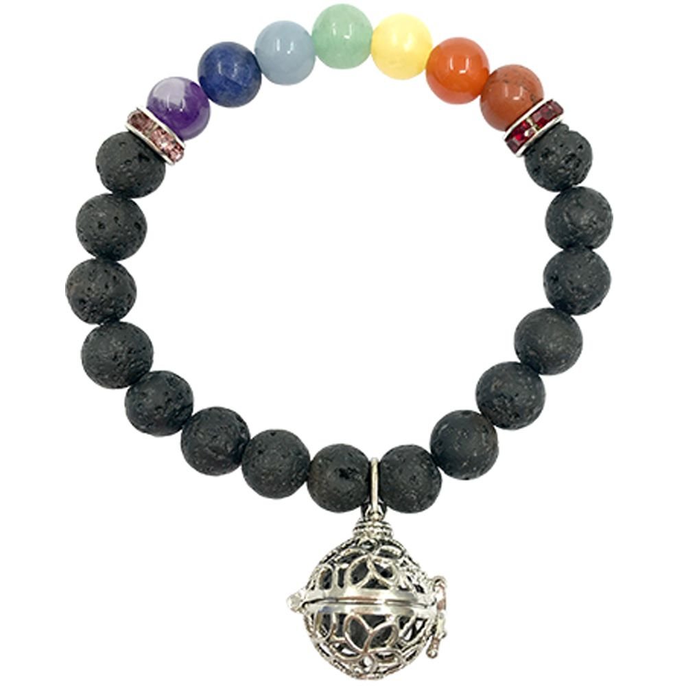 Chakra Lava Aromatherapy Bracelet