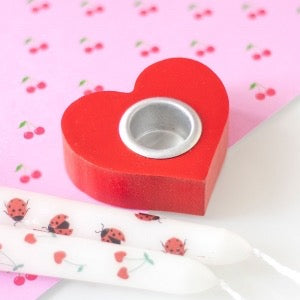 MDF Heart Tea light Candle Holder