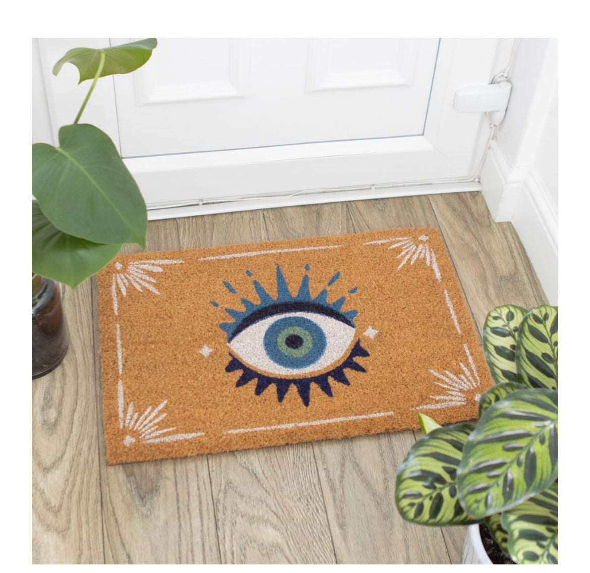 COIR DOOR MAT LUCKY EYE