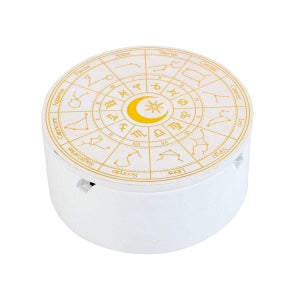Astrology Wheel Jewellery Wooden Storage Box