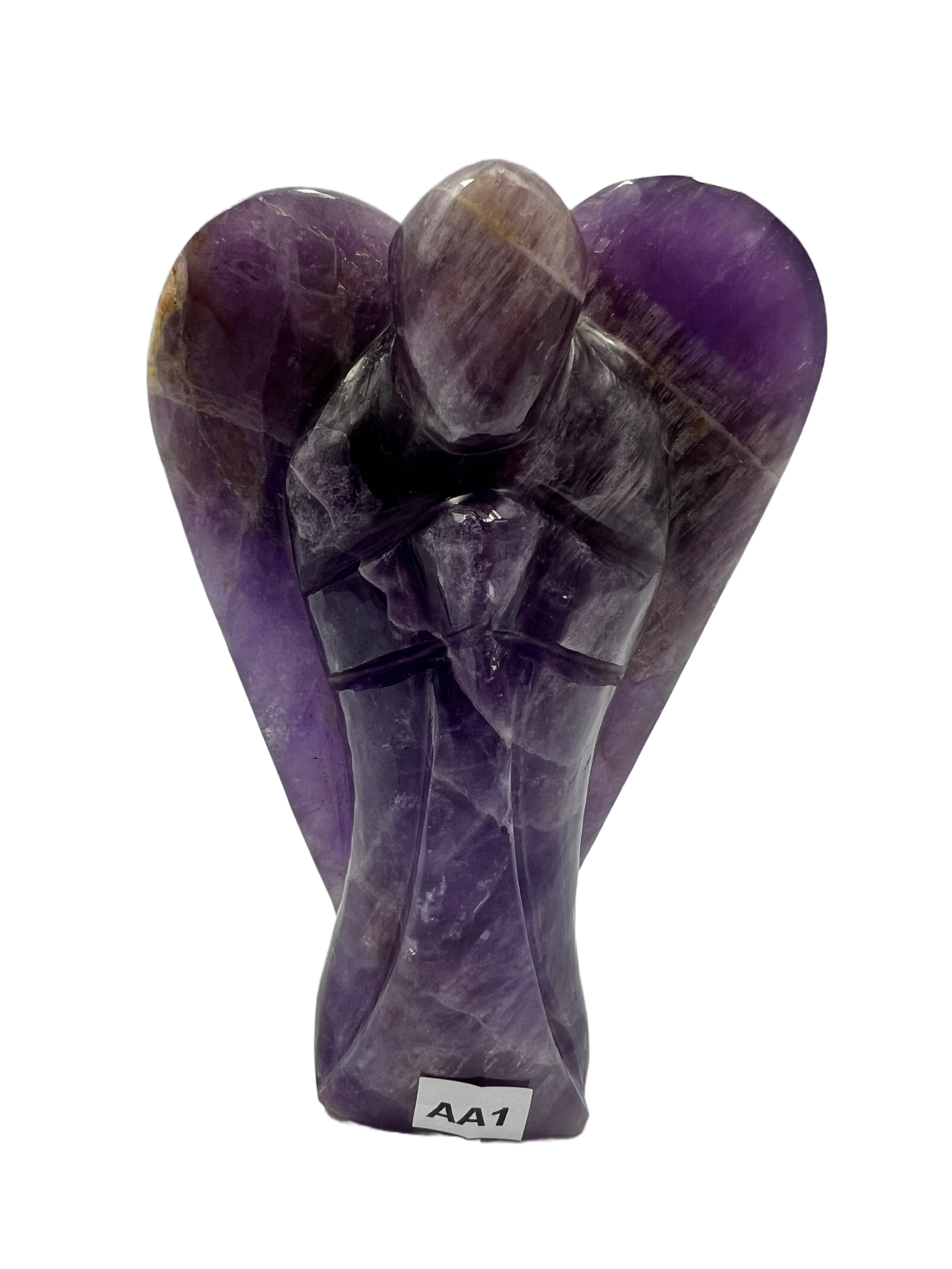 Amethyst Crystal Angel Large- AA1