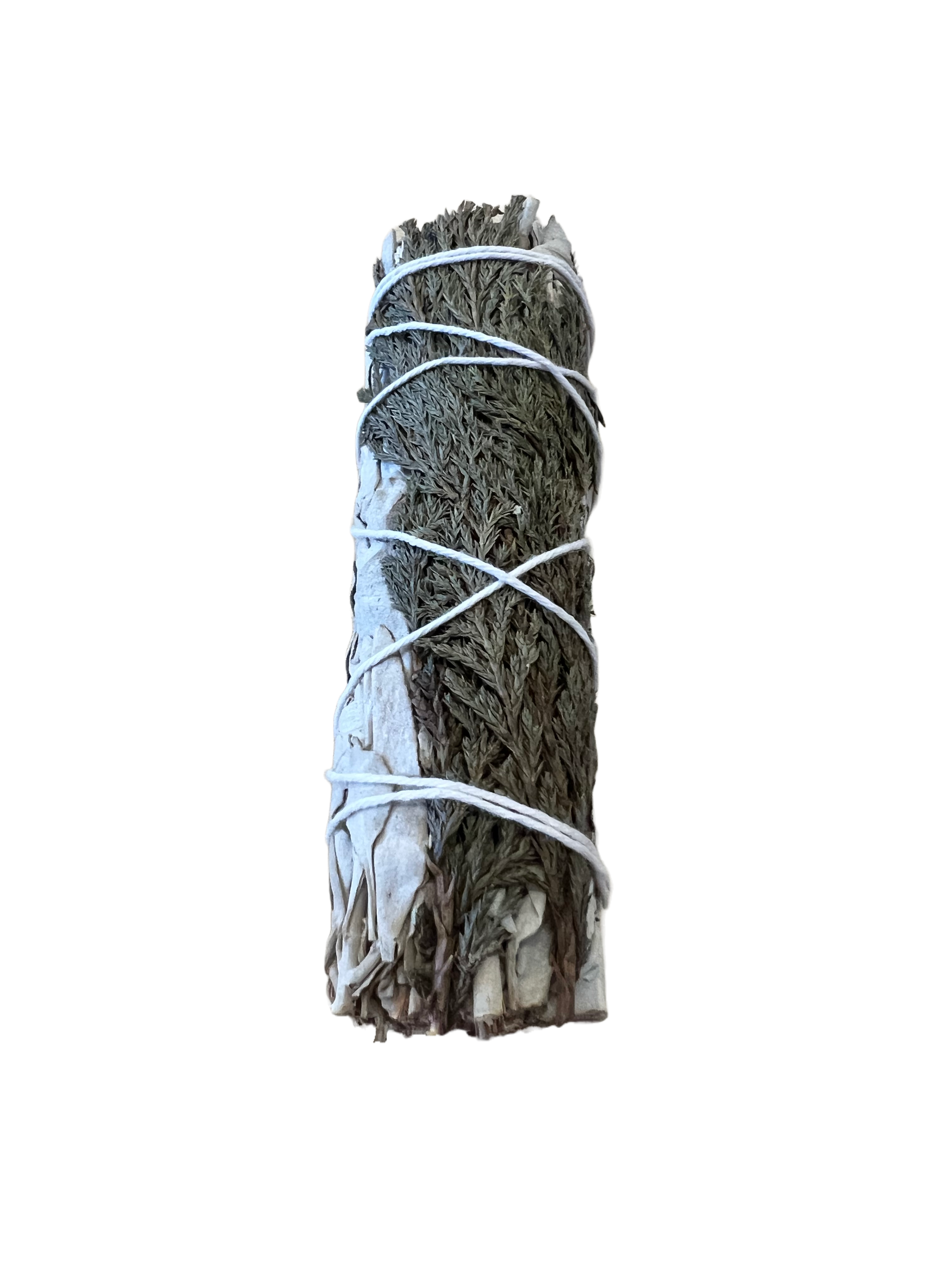 Smudge White Sage And Cedar 10cm Spiritually Healing and Protection 2 Units