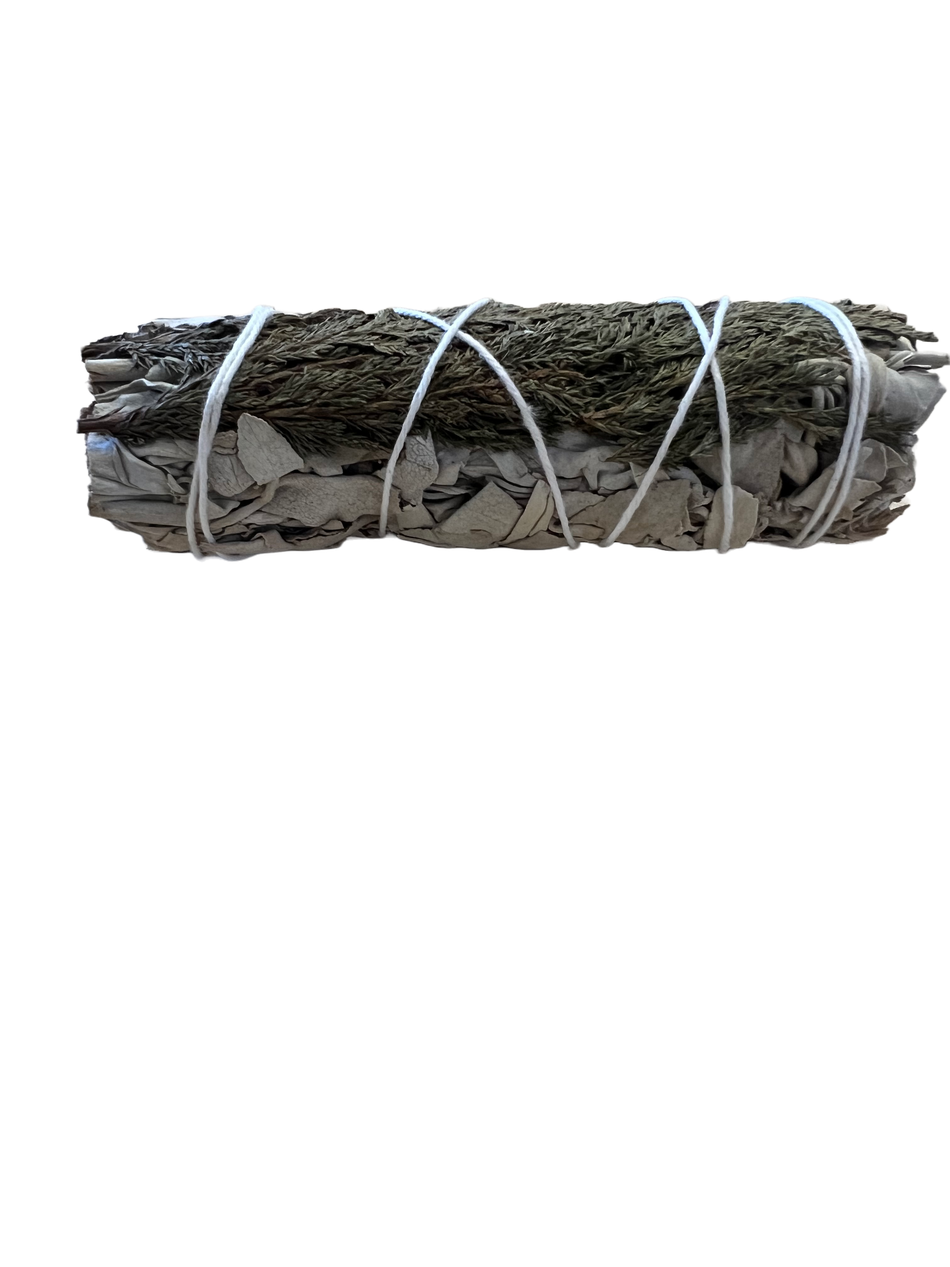 Smudge White Sage And Cedar 10cm Spiritually Healing and Protection 2 Units