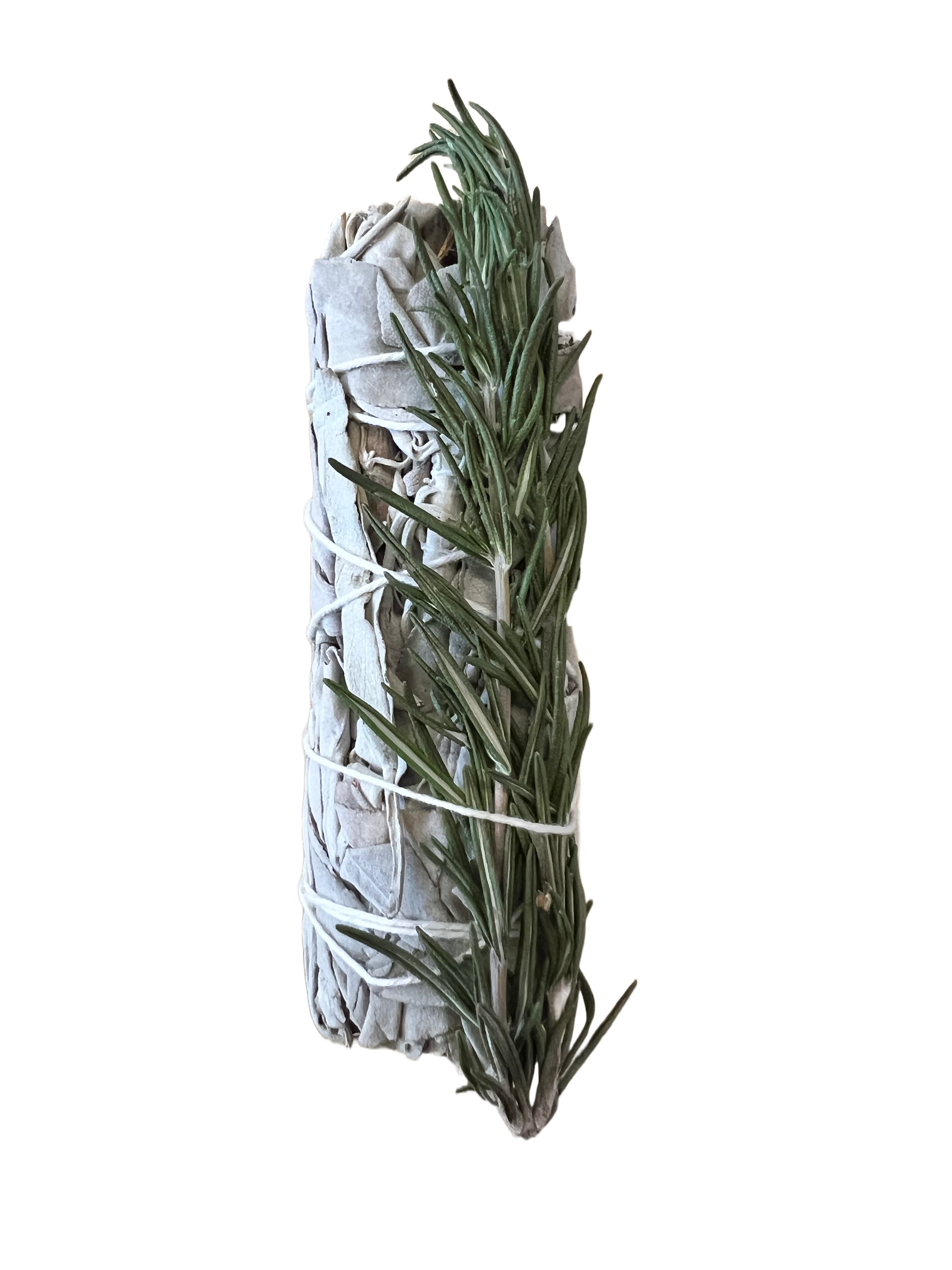 Smudge White Sage with Rosemary Clarity Prosperity and Abundance 2 Units