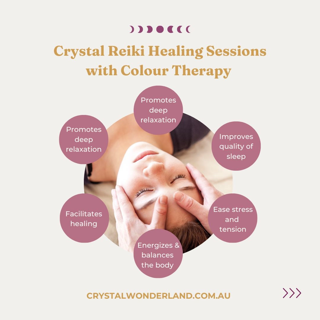 Reiki Healing Session with Colour Therapy