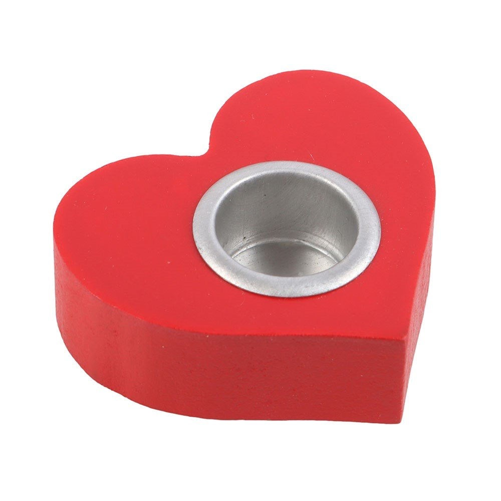 MDF Heart Tea light Candle Holder
