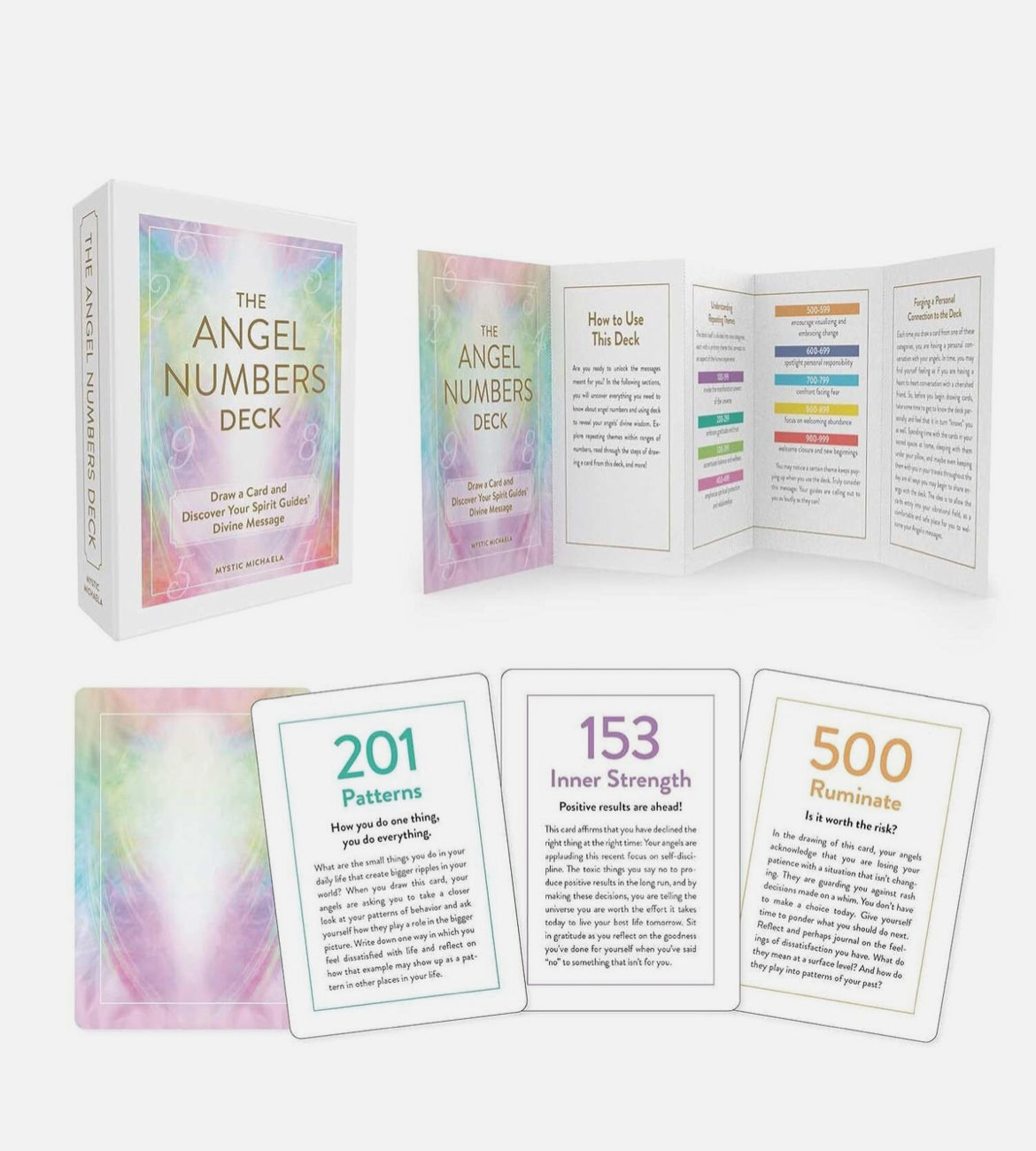 The Angel Numbers Deck Cards