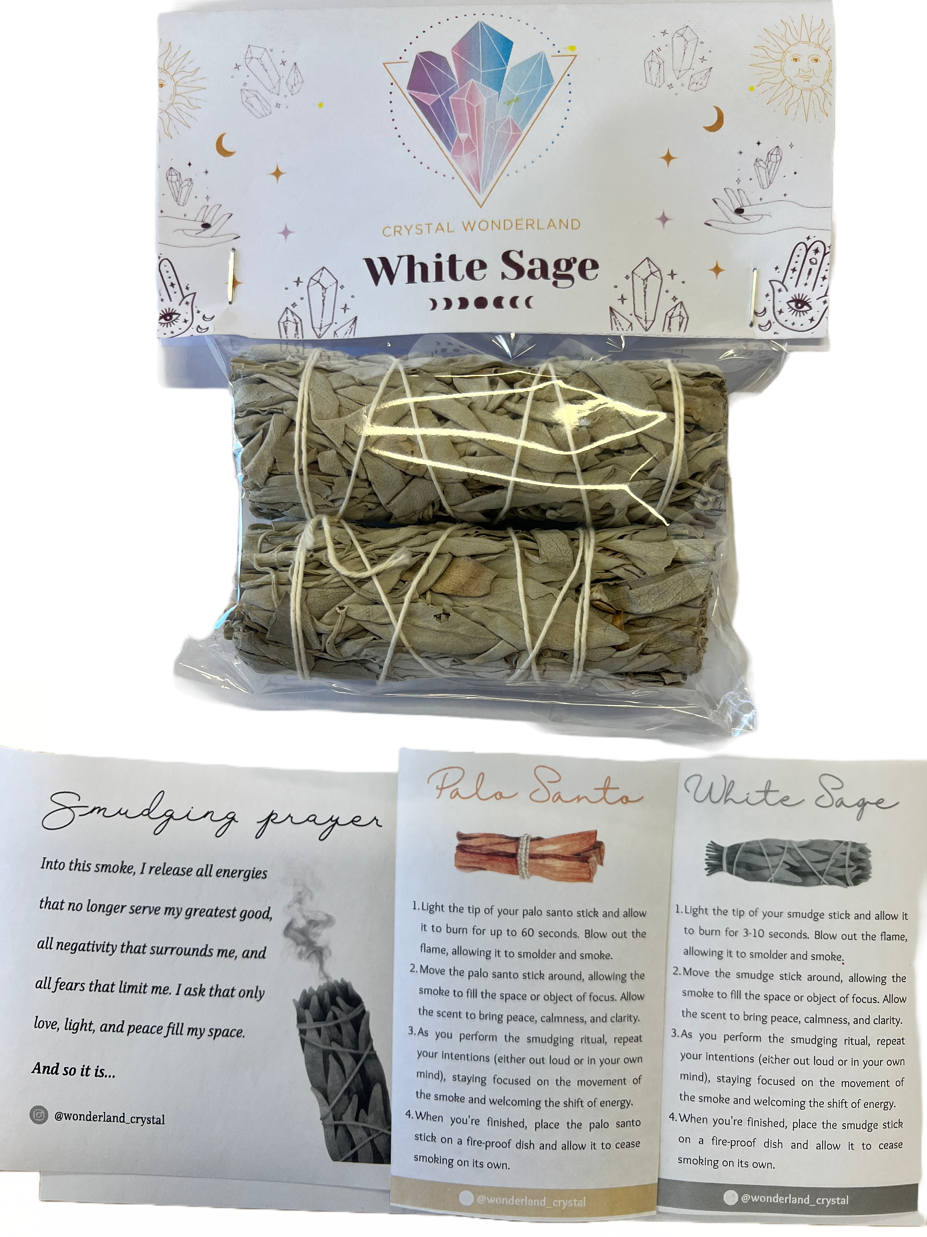 White Sage Stick Twin Pack