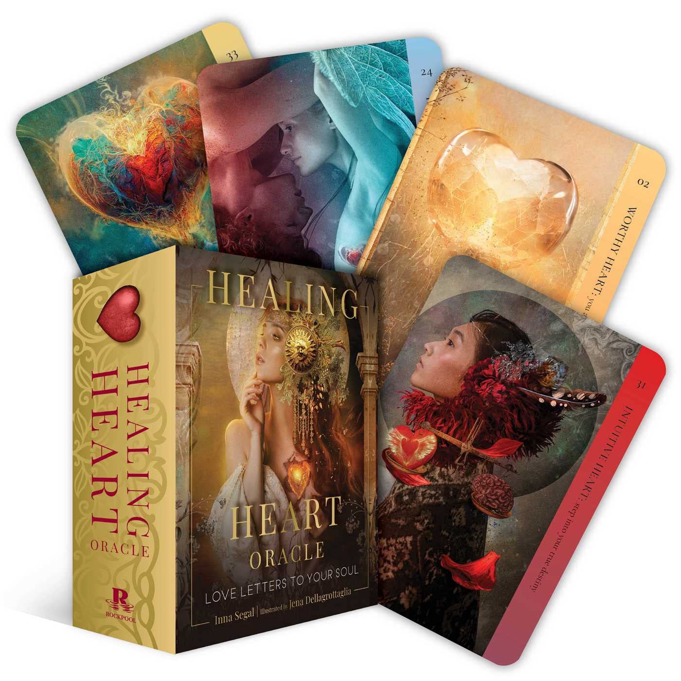 Healing Heart Oracle Card Love Letthers To Your Soul Oracle Cards