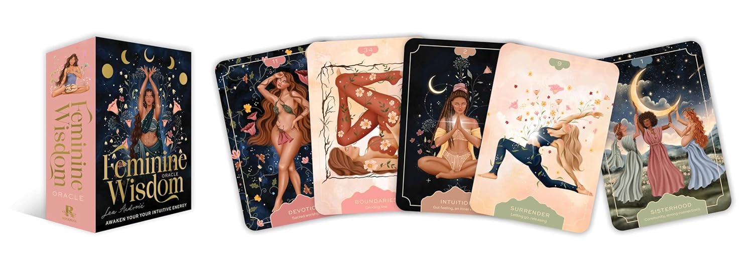 Feminine Wisdom Oracle Cards  Awaken Your Intuitive Energy