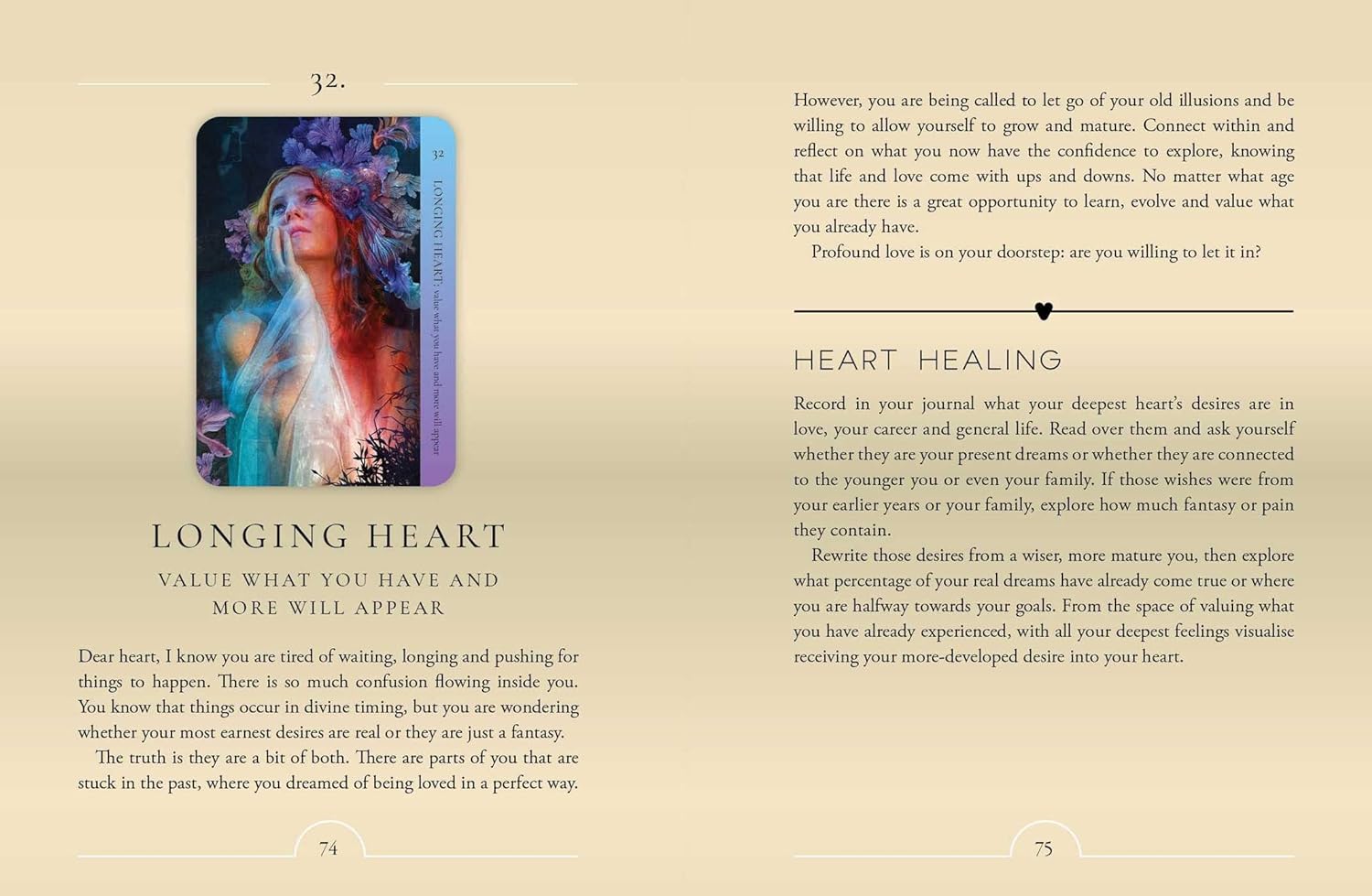 Healing Heart Oracle Card Love Letthers To Your Soul Oracle Cards
