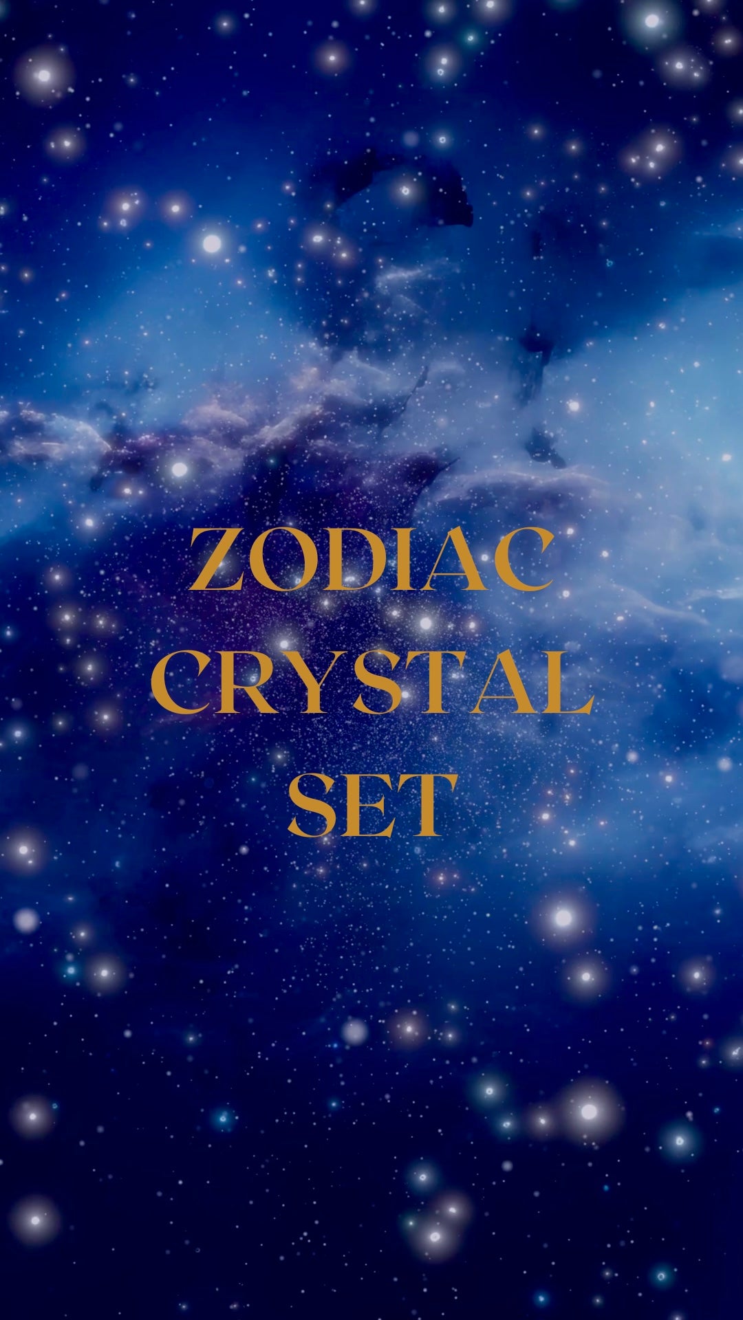 Crystal Wonderland Zodiac Crystal Set Aquarius