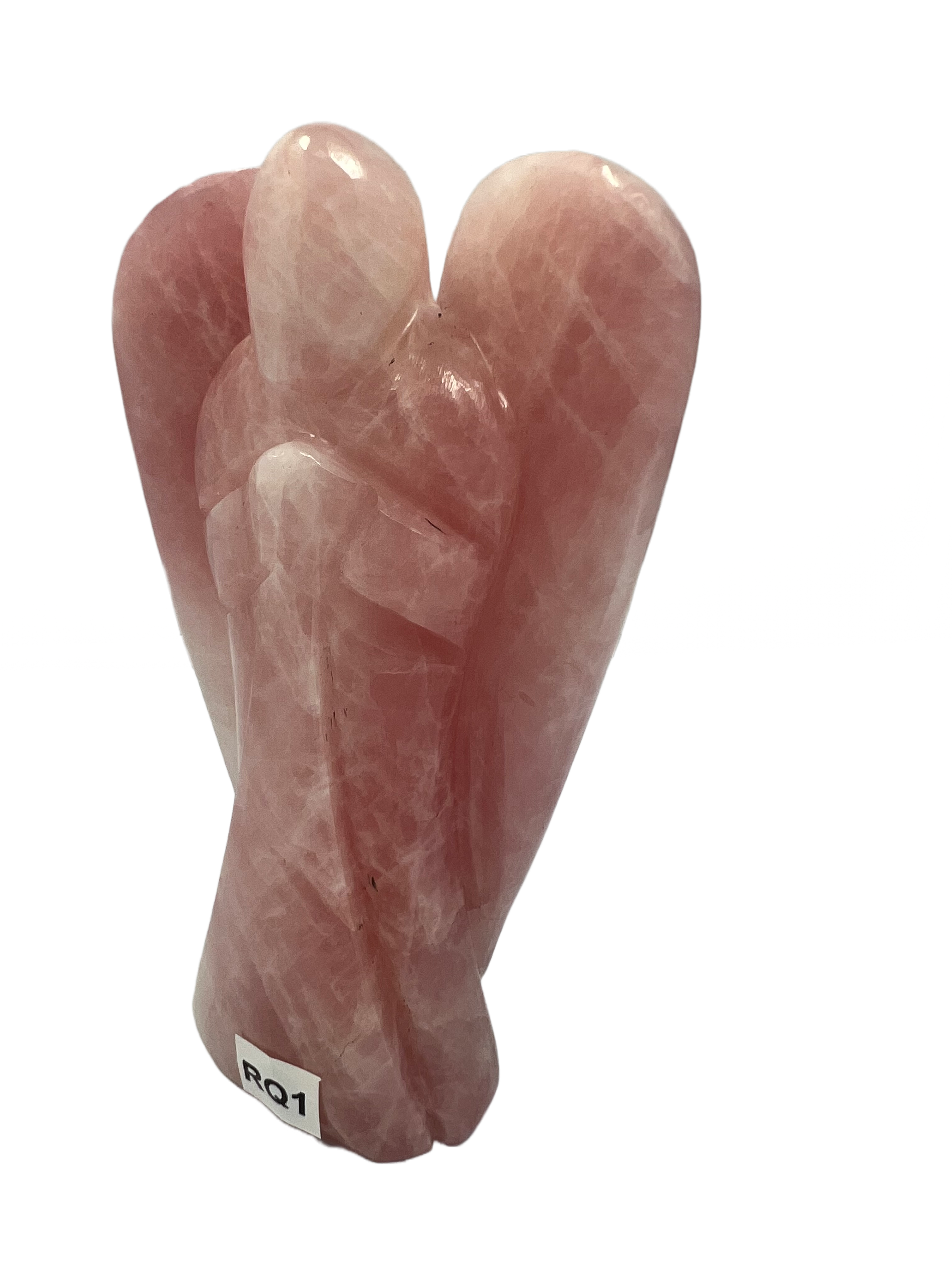 Rose Quartz Crystal Angel Large- ARQ1