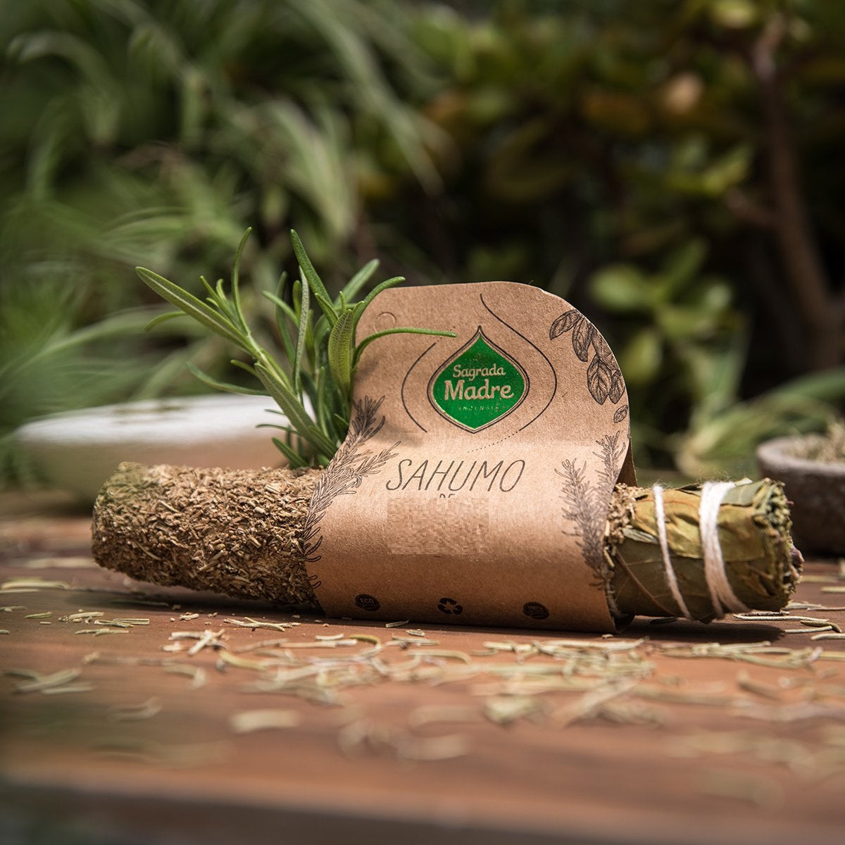 1 piece Sandalwood Smudge Stick Sagrada Madre