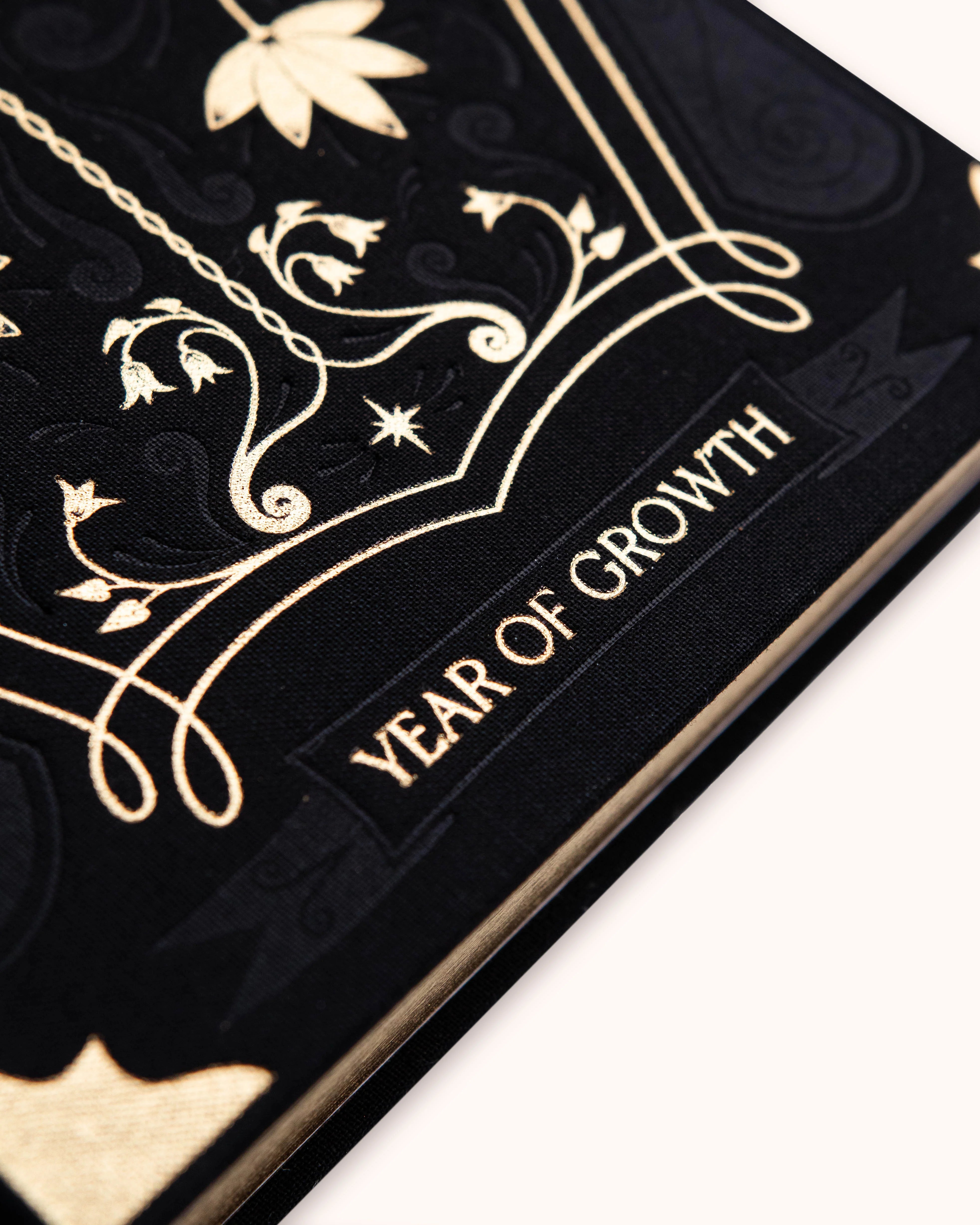 Dreamy Moons 2026 Year of Growth Planner Book VINTAGE ROSE