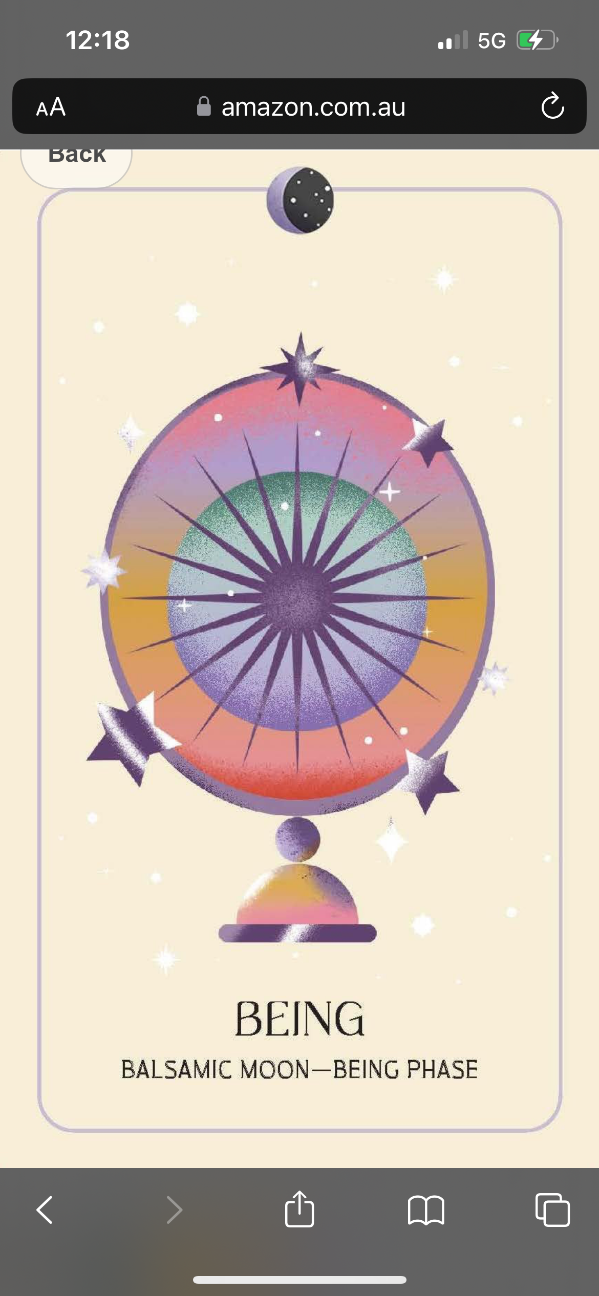 Lunar Abundance Reflection Cards