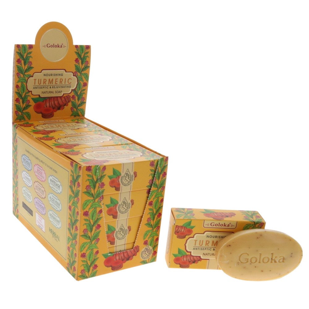 2x Turmeric Goloka Herbal Soap 75gms