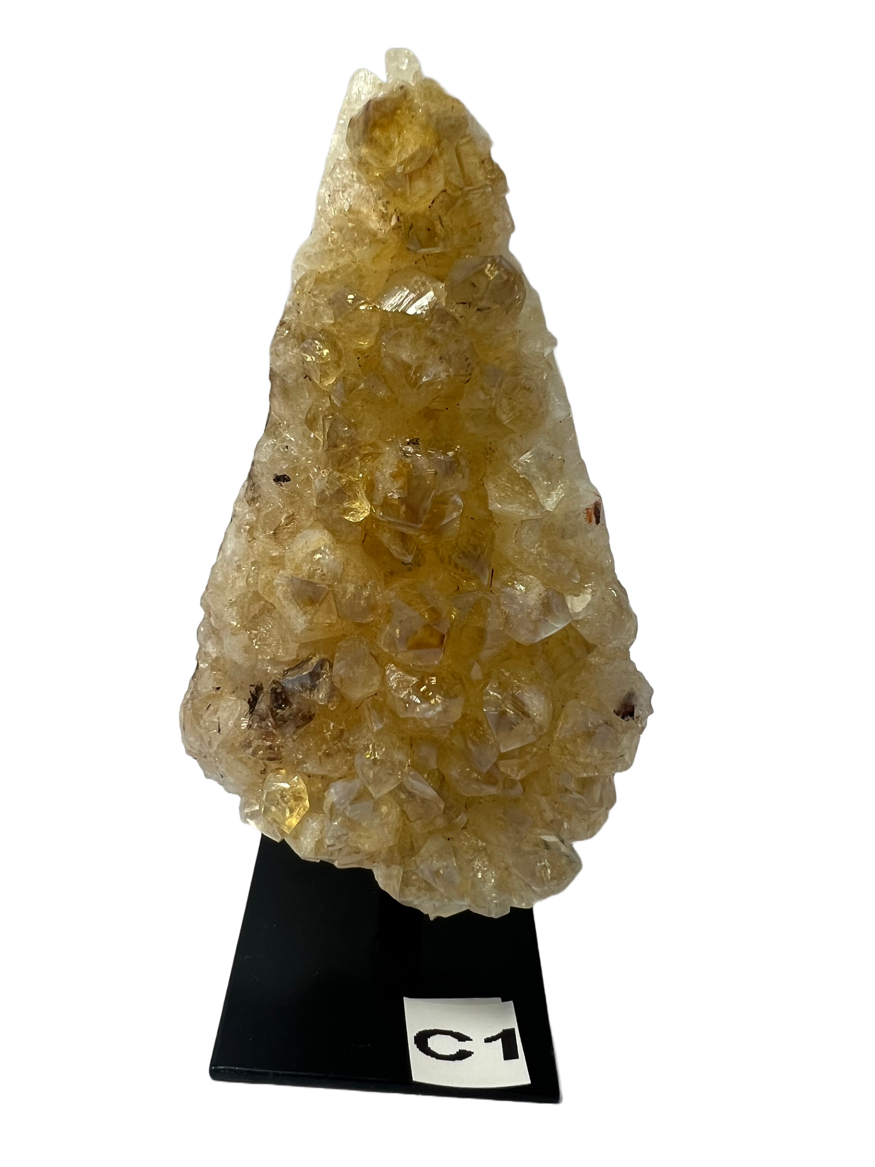 Citrine Cluster on  Stand C1