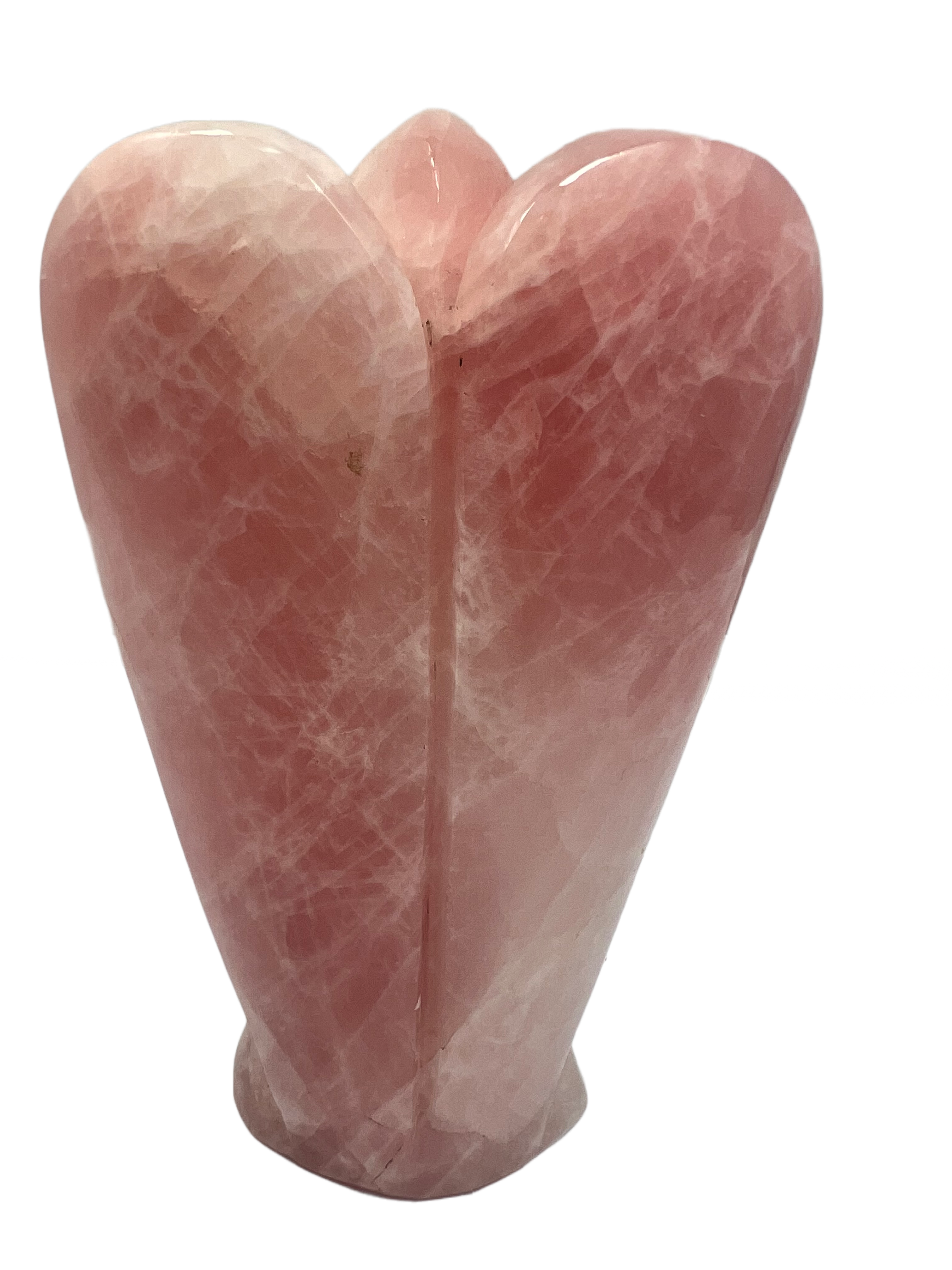 Rose Quartz Crystal Angel Large- ARQ1