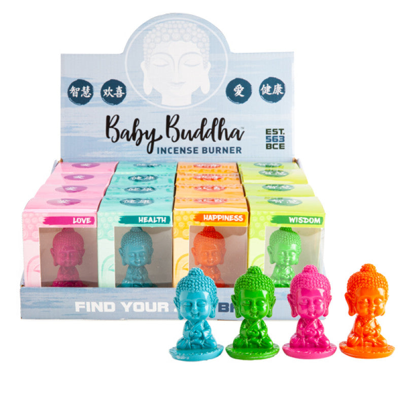 Baby Buddha Incense Burner Holder- Health