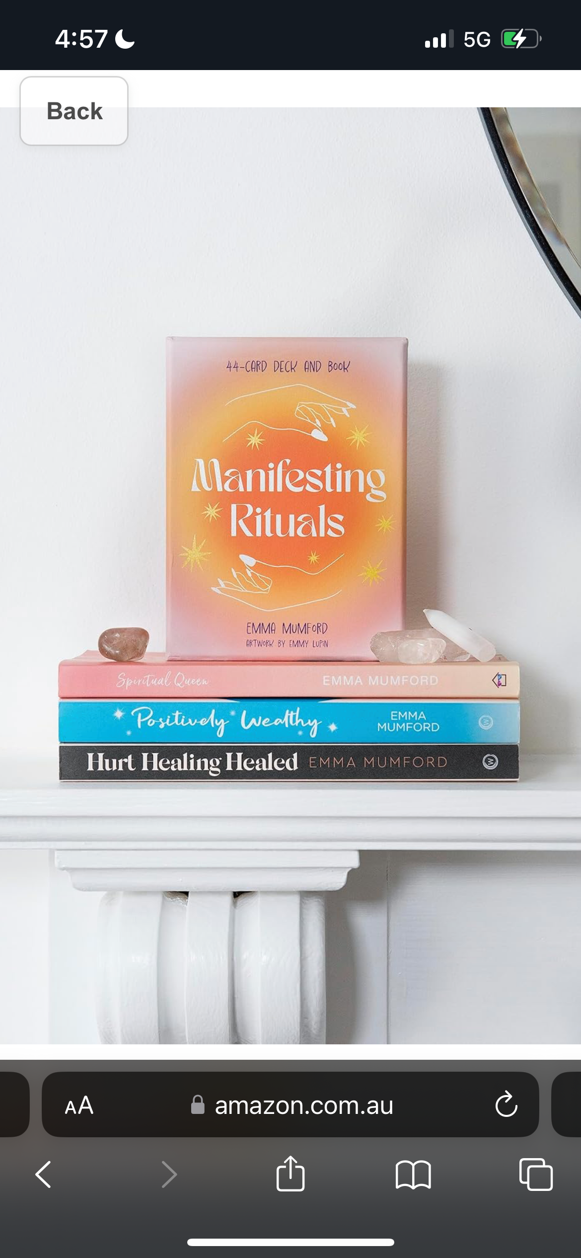 Manifesting Rituals 44 Card Deck to manifest your dream life