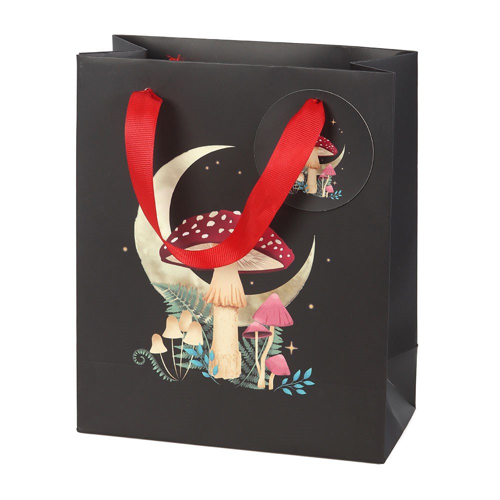 Forest Mushroom Gift Bag 23cm Red