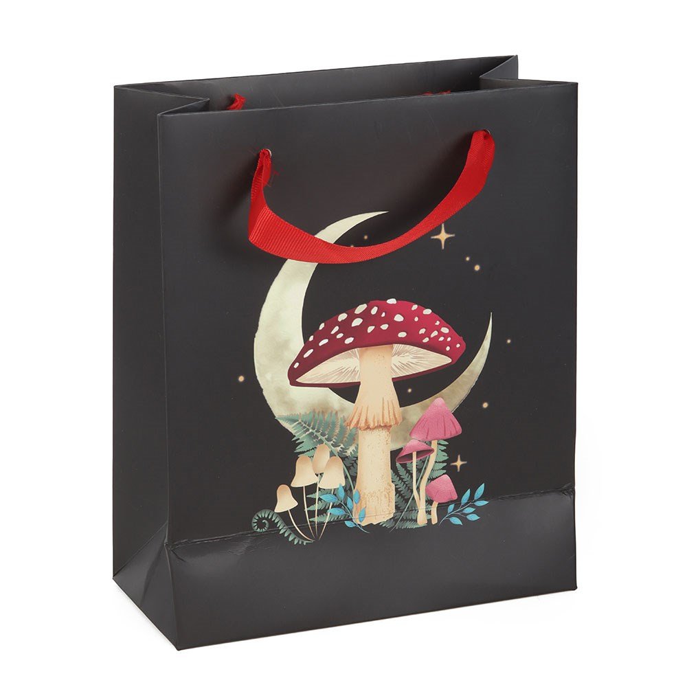 Forest Mushroom Gift Bag 23cm Red