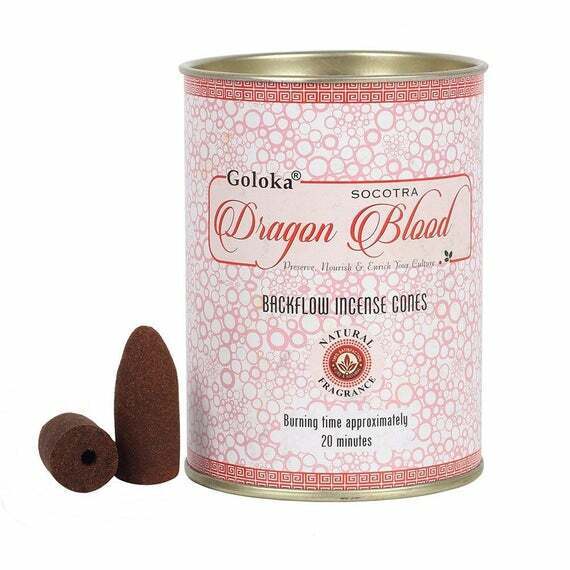 Mix 120 Backflow Incense Cones Goloka