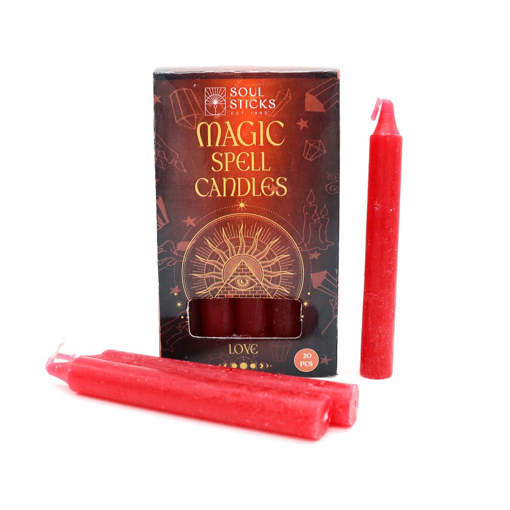 Candle Magic Spell LOVE Candles Rituals - Red