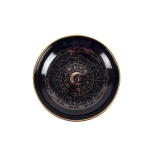 Astrology Wheel Ceramic Incense Dish