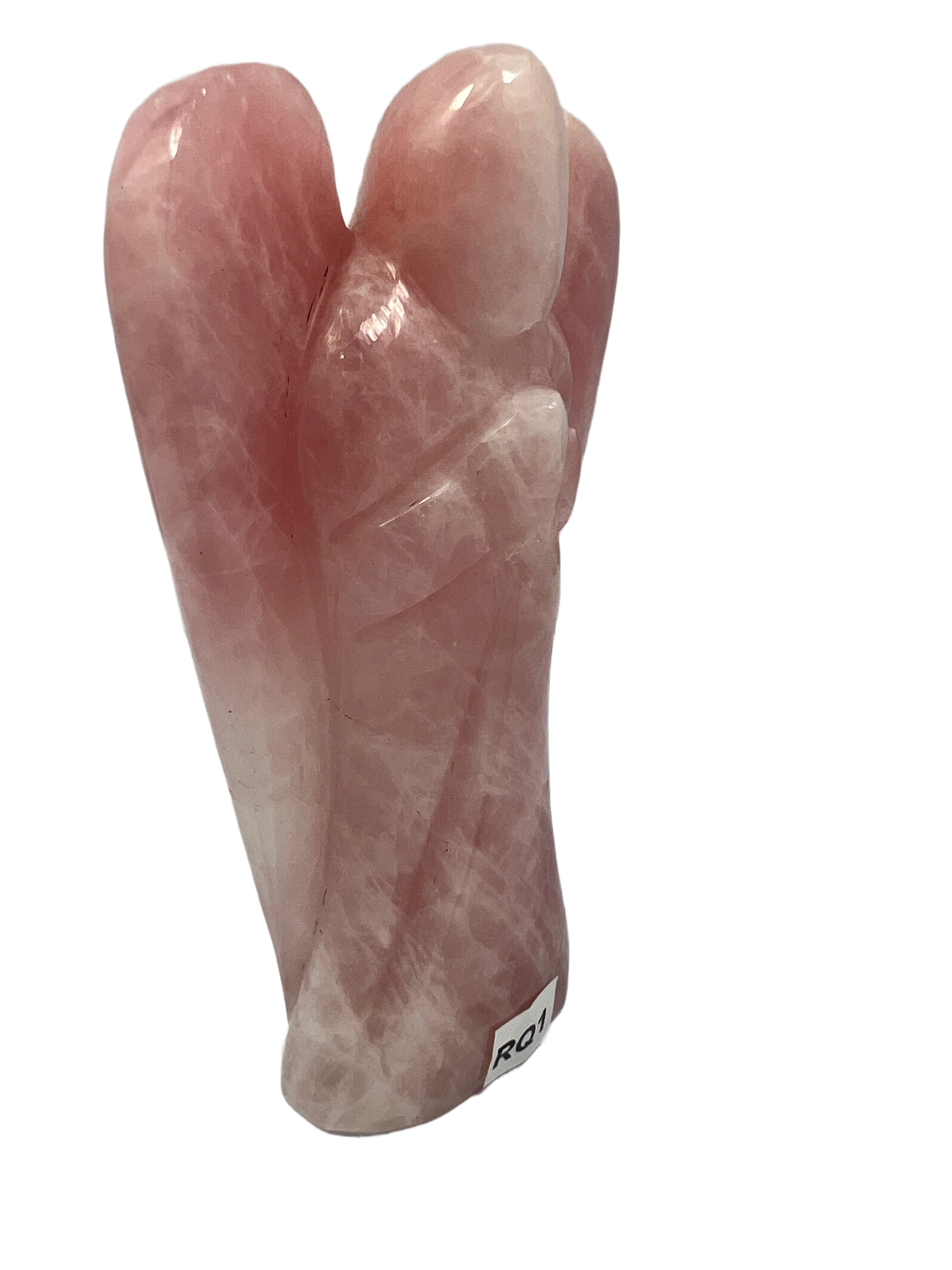 Rose Quartz Crystal Angel Large- ARQ1