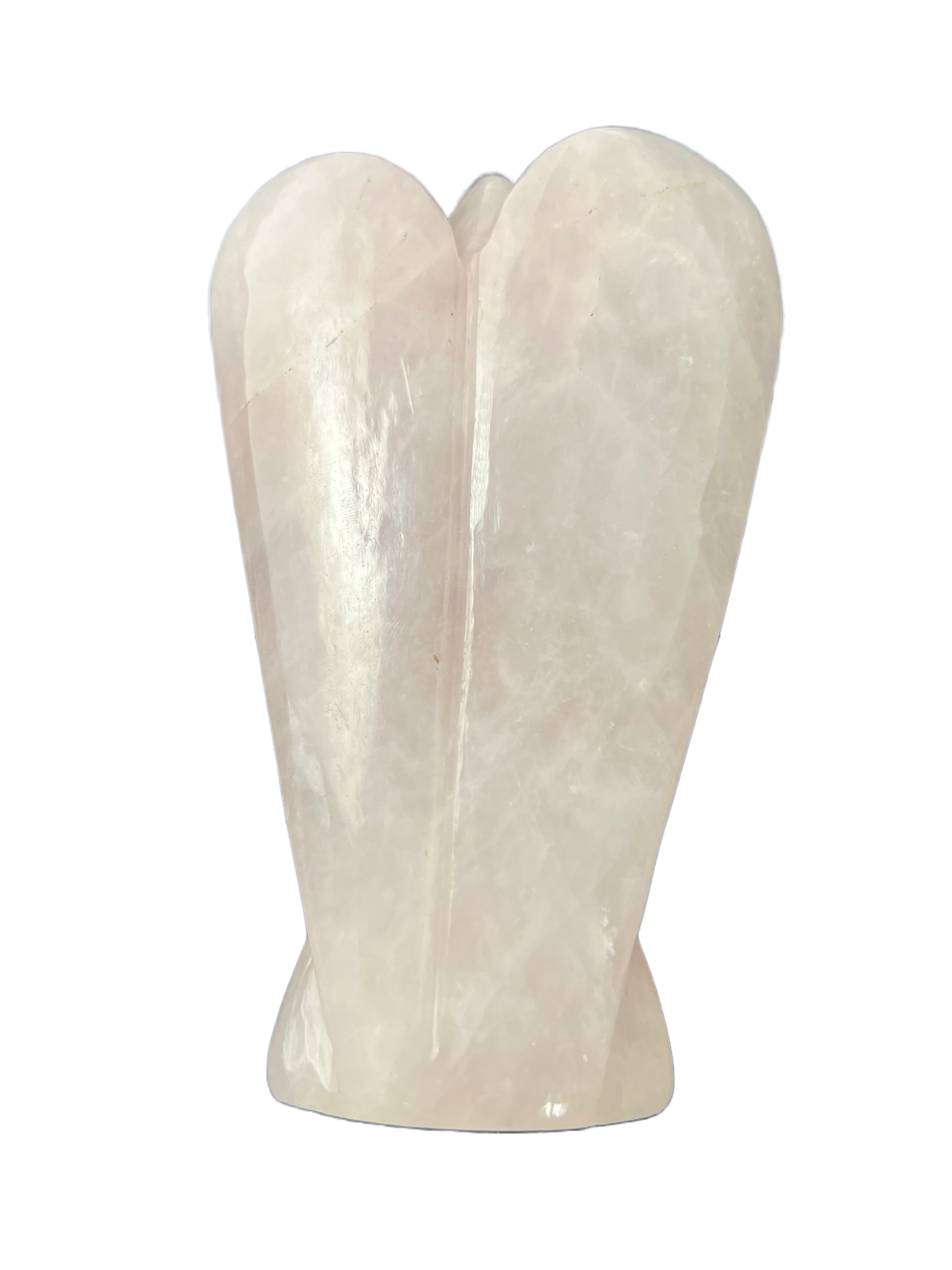 Rose Quartz Crystal Angel Large- ARQ3