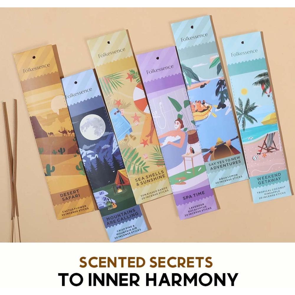 Ticket to Paradise 120 Incense Sticks