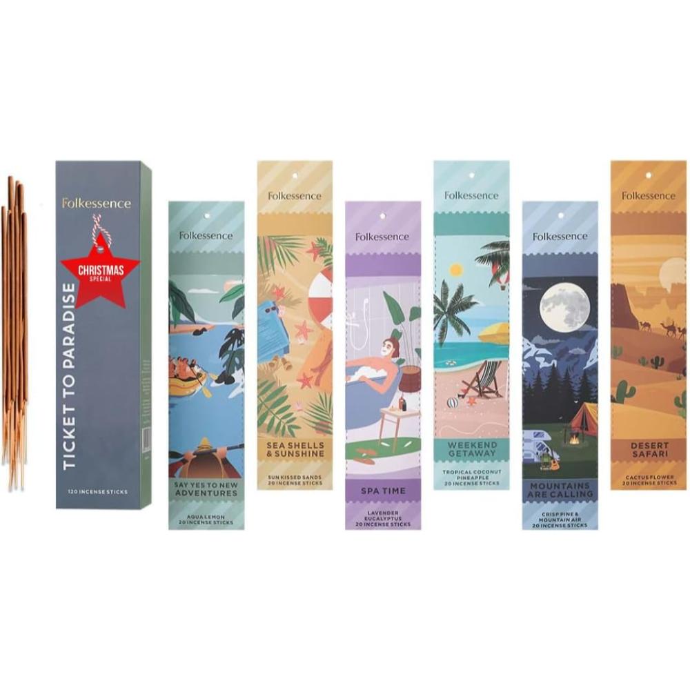 Ticket to Paradise 120 Incense Sticks
