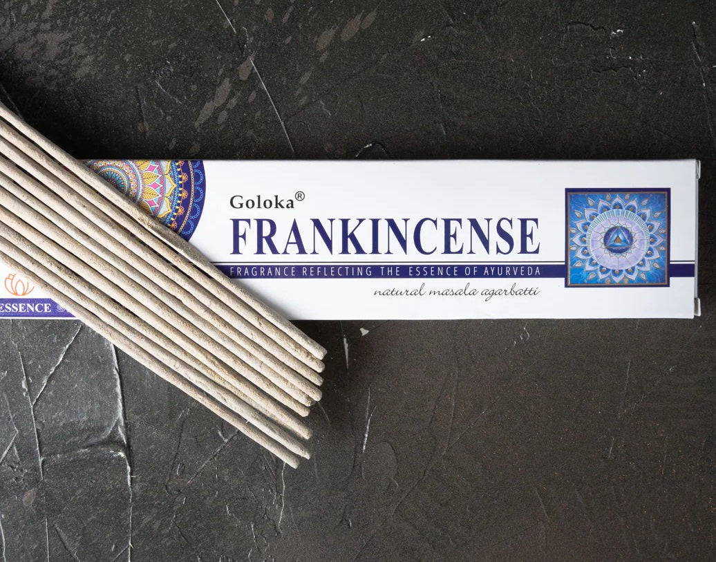 Goloka Frankincense Natural Masala Agarbatti Incense Sticks